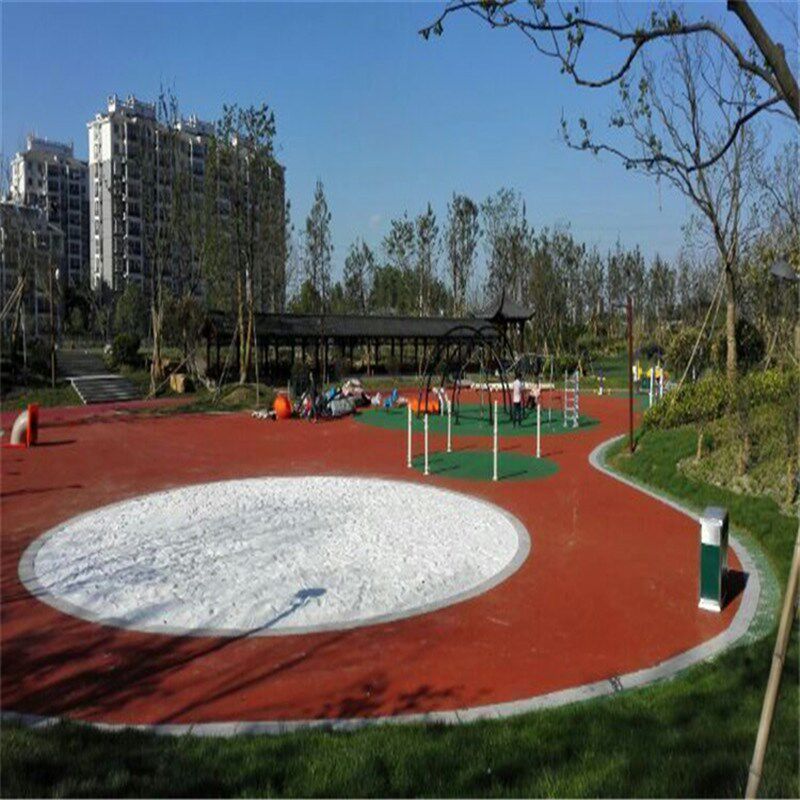 儿童白沙子游乐i场沙滩造景白沙子跳远沙坑沙幼儿园户外沙池专用
