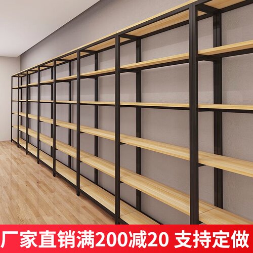 书架多层置物g架客厅落地收纳架整理架储物架文件柜铁艺展示架货