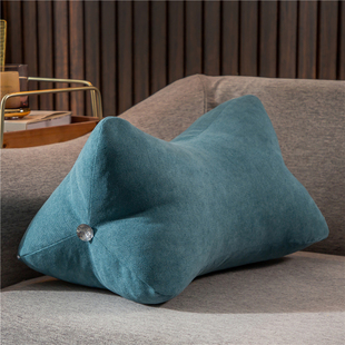 床头靠垫护腰床上靠枕软包大靠背垫榻榻米床O靠垫办公室沙发腰靠