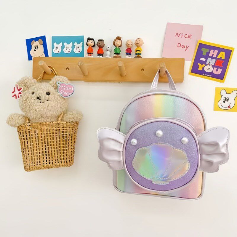 公主亮片女孩幼儿园书包r儿童双肩小背包轻便防水户外出游研学补