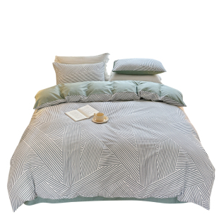 全棉被套春秋季 单件150x18w0x200x230单人被罩定制订做尺寸