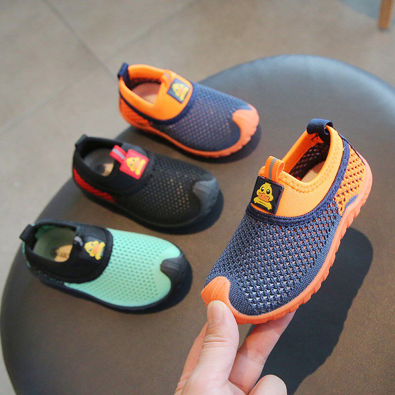 夏季男童网鞋透气单网面儿童运动鞋轻便宝宝J鞋2024新款3岁5小童