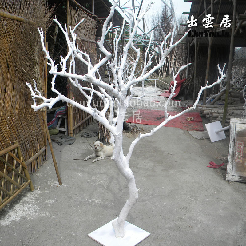 干树枝造景干枝树干o许愿树枯树室内庭院造型树枝干原木树枝装饰