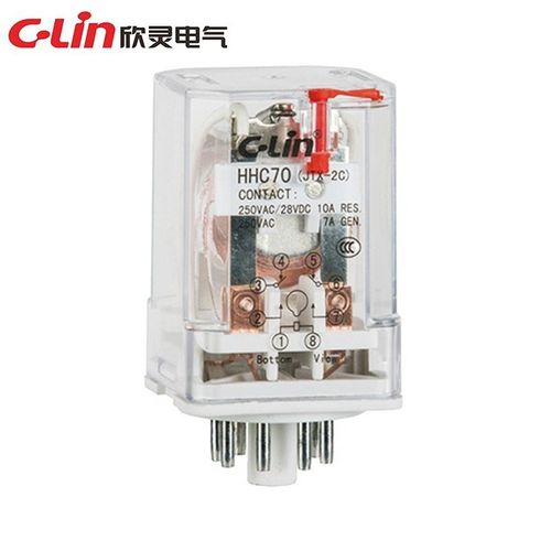 C-Lin欣灵 中间继电器HHC70A 1 JTX-2C JQX-10F/2C AC220V/DC24V