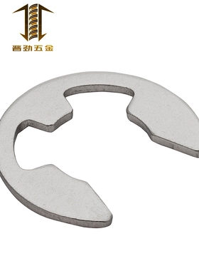 304不锈钢e卡簧GB896卡环E型卡簧开口挡圈M2M3M4M5M6M8M10M12M15