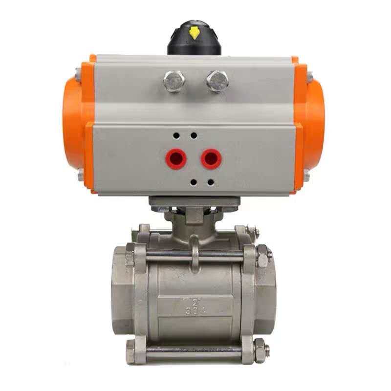 Q611F 16P高温不锈钢气动三片式丝扣口球阀阀门DN15 20 25 32 40,农用物资,苗木固定器/支撑器,淘宝优惠券,粉丝福利购,淘宝优惠卷