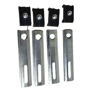 无接缝滑触线 起重机3/4极无接缝滑触线吊架支架 无接头滑线 吊架