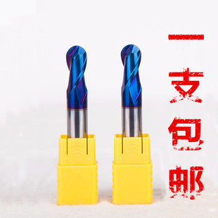 日本KLOT 65度整体合金球头铣刀 纳米涂层钨钢铣刀R0.5-R10mm