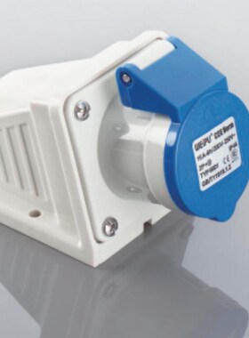 威浦工业插座  明装 连接器TYP6801 3P32A 220V 三心