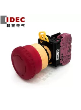 原装IDEC和泉停止开关 YW1L-V4E11Q4R YW1L-V4E02Q4R 24V带灯