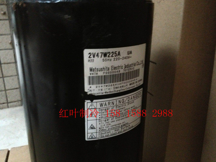 原装正品热泵空气能压缩机3P 冷库空调制冷压缩机3P 2V47W225A