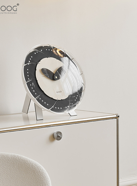 EOG泡泡气球挂钟m免打孔创意钟表家用装饰品客厅挂墙桌面摆件