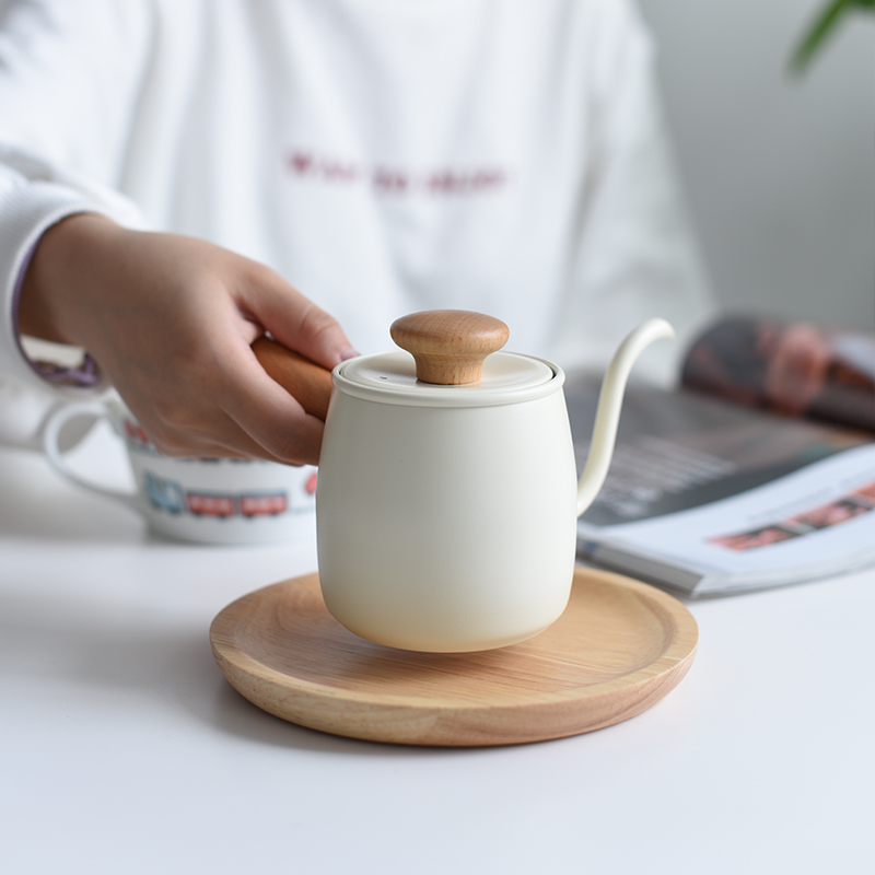 恋味居宫崎制作所 304不锈钢C细嘴咖啡手冲壶挂耳长嘴滴漏水壶