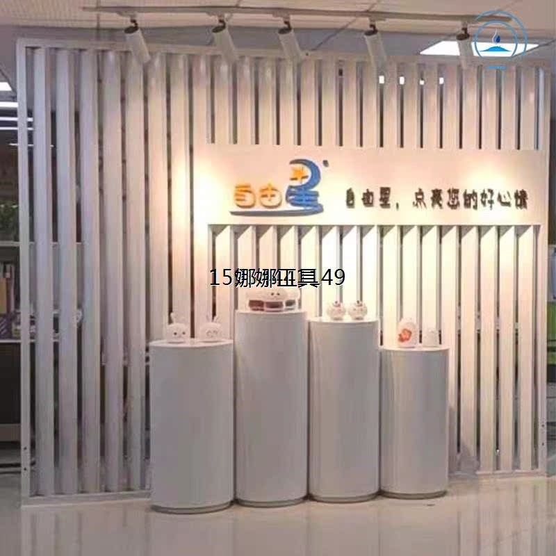 现代简约公司进门前台背景文化形象LOGO墙玄关办公室高.隔断墙屏