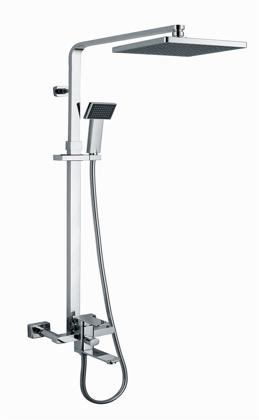 正品埃美柯全铜淋浴花洒龙头套装洗澡水龙头带下出水YG282F专卖店