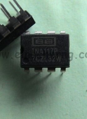 INA117P,INA117进口拆机运算缓冲放大器INA117P DIP-8特价