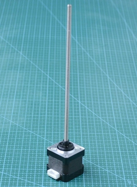 3D打印机35电机马达 nema14 直线丝杆步进电机  长度180mmTR5*2