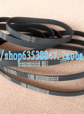 橡胶 HTD-3M型同步皮带 齿形带 180-3M 186-3M 189-3M 宽度10mm