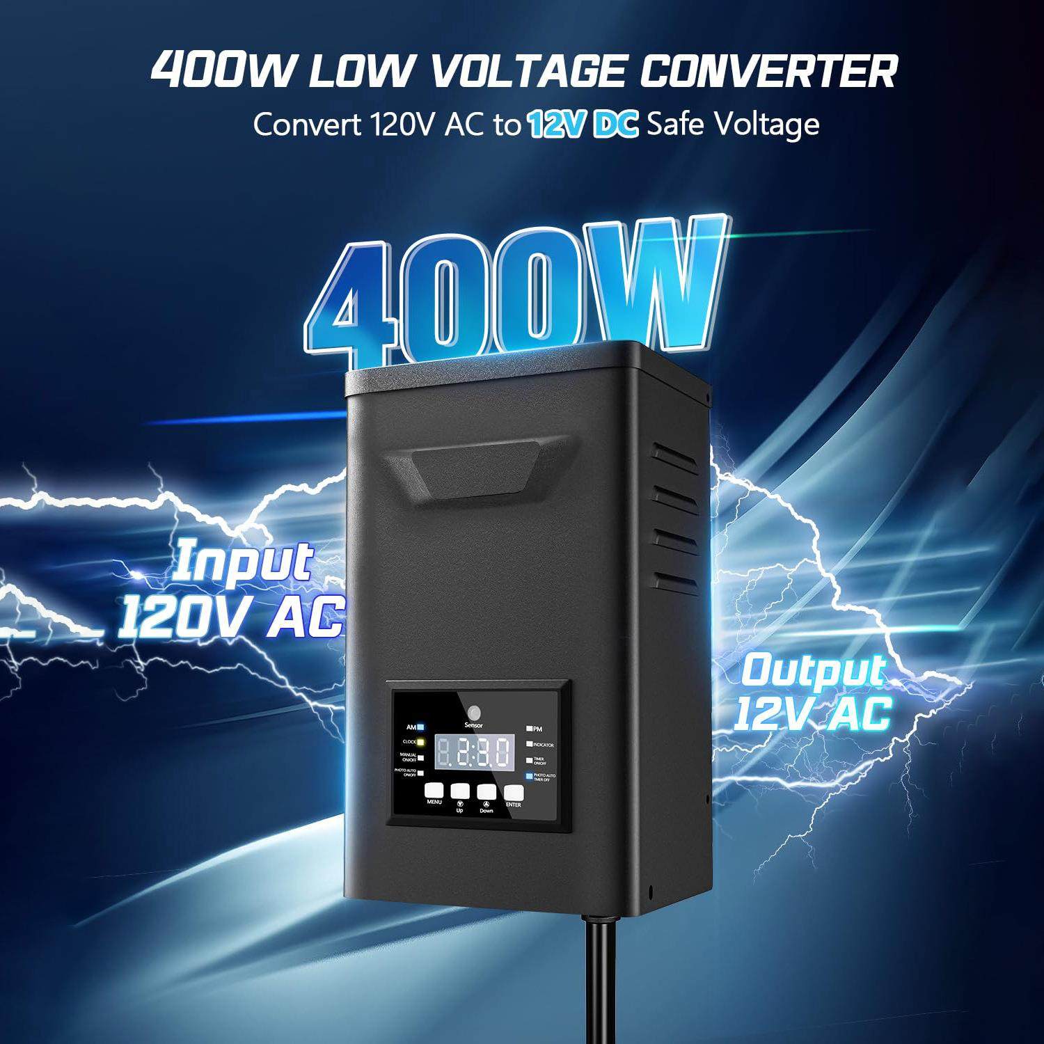 300w400w低变压光感控制器 led照明控制电源 户外低压变压器 灯控
