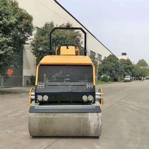 鼎东座驾式钢轮压路机 双驱振动压路机 大型路面工程压路机