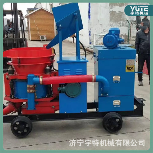 矿山湿式喷浆机隧道边坡支护混凝土锚喷设备矿用护坡砂浆喷浆机