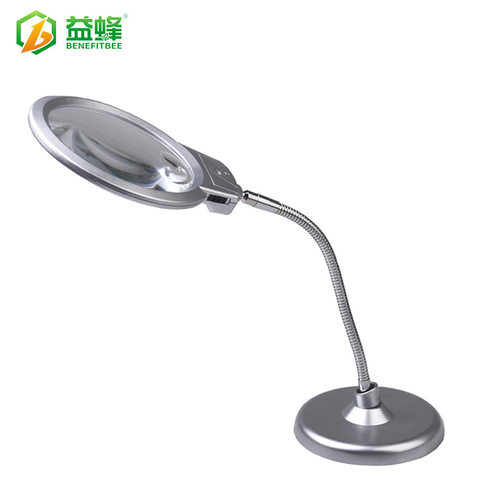 新款养蜂工具台式放大镜 育王移虫高倍放大灯 蜂王培育蜂具
