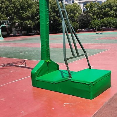 篮球架保护套路灯柱子钢结构方圆管底座安全软包运动防撞海绵护套