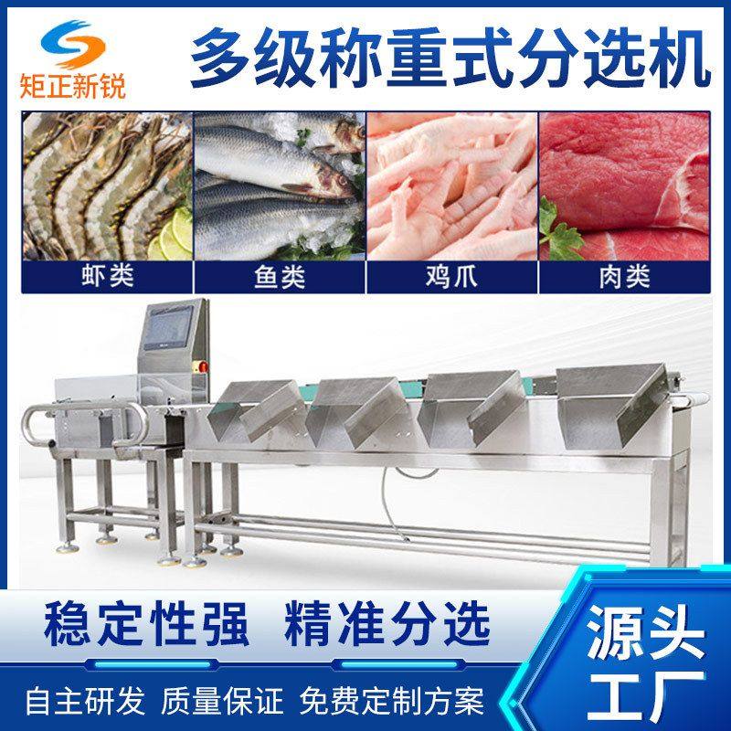 冷冻鱼虾肉生鲜流水线多级分选秤在线检重复检动态称重分选机智能,文具电教/文化用品/商务用品,财务软件配套用品,淘宝优惠券,粉丝福利购,淘宝优惠卷