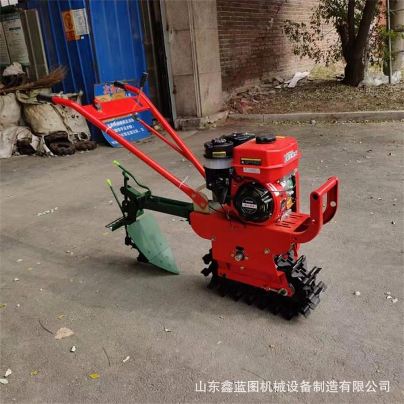 茶园坡地多用途开沟松土微耕机 小型履带式硬地开荒种植耕耘机