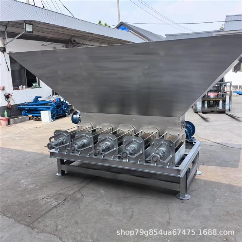 养殖场粪便脱水机酒糟豆渣红薯渣分离机猪场牛粪粪便干湿分离机