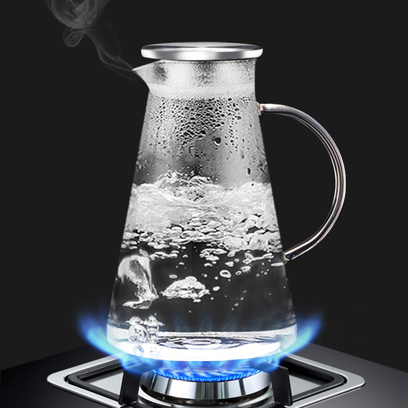 玻璃冷水壶耐热高温家用凉水壶水杯套装凉白开大容T量水瓶茶壶扎