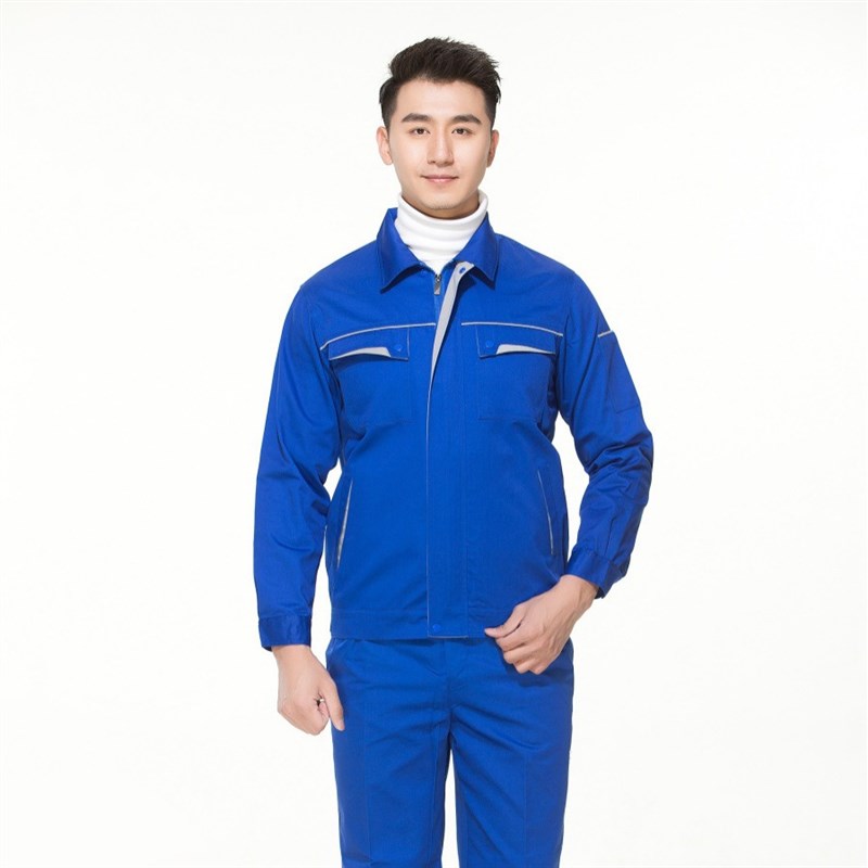 春秋工作服套f装耐磨耐脏深色劳保服汽修工厂车间工服可绣字可开