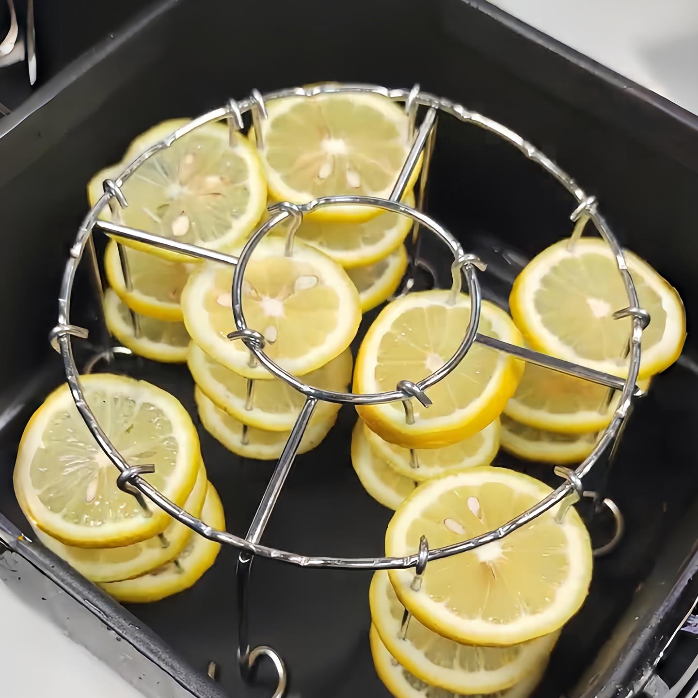 空气炸锅专用烤架立式不锈钢新款吊炉烤果干烧烤好物烤签肉串支架