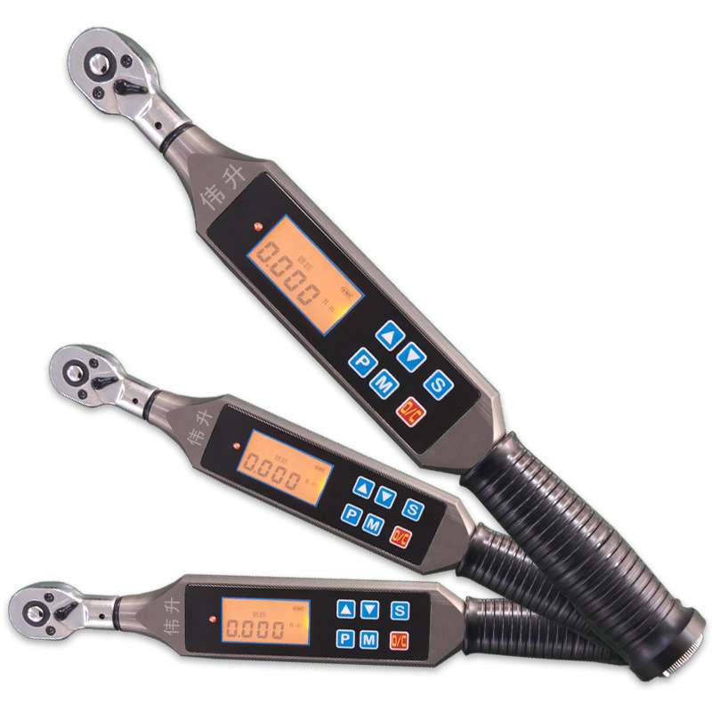 刹车卡钳螺栓扭矩控制数显扳手100N.m 可换头电子扭力扳手10kg厂