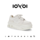 脏脏鞋 爆款 女小白鞋 IOXOI厚底板鞋 增高2025秋季 新款 运动休闲鞋 子