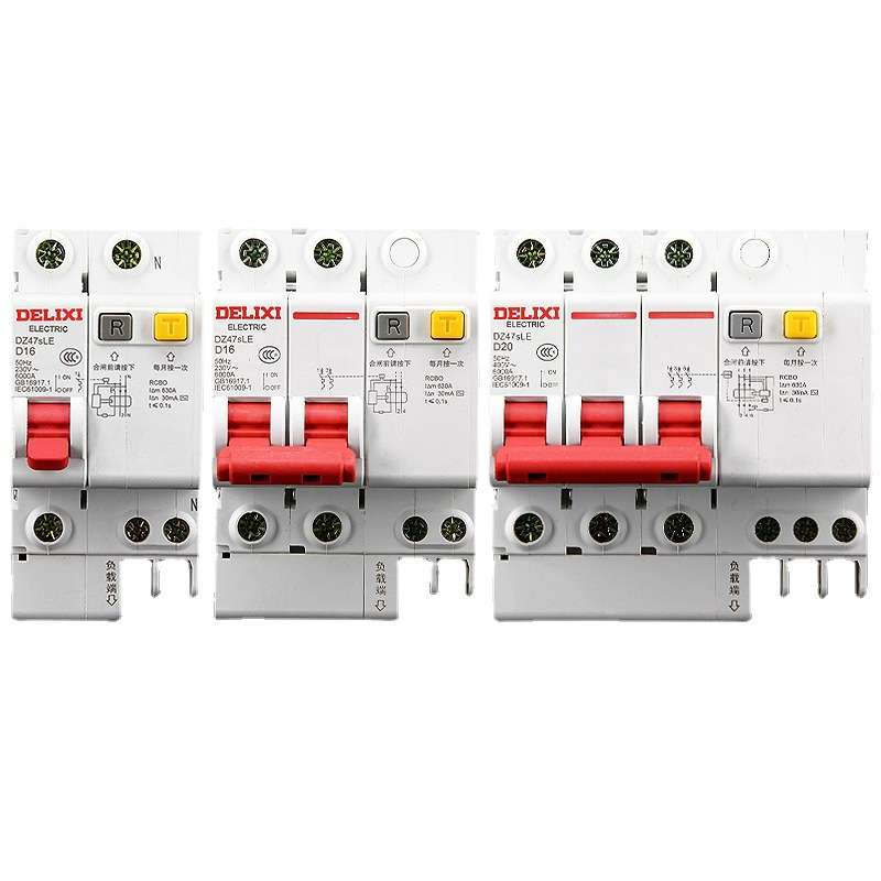 带漏电保护器1P2PD型DZ47LE动力工业开关32安40A63ADZ47sLE