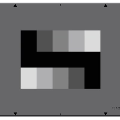对数灰度测试图反射型/透射型5阶灰阶测试图卡定制chart图标定板