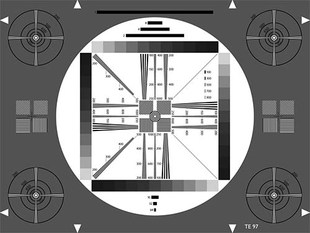 3nh综合TE097高清测试卡HDTV chart反 透射式 分辨率标定板图 test