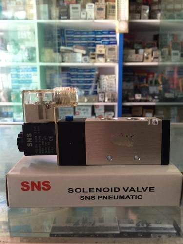 神驰气动电磁阀4V310-10 AC220V二位五通单线圈接管口径PT3/8