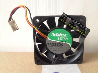 原装 NIDEC 6015 5V 0.31A TA225DC R34487-57 散热风扇