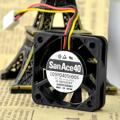 日本山洋 USB 4010 4CM双滚珠风扇 静音 5V 0.16A .109P0405H906