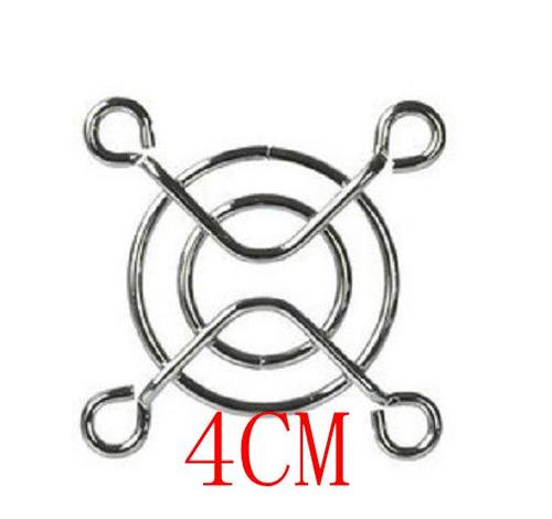 散热风扇金属网罩 4CM 镀镍铁网 4厘米 防护网