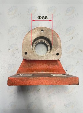 兰州CW6163D CW6180D车床润滑齿轮油泵支架总成