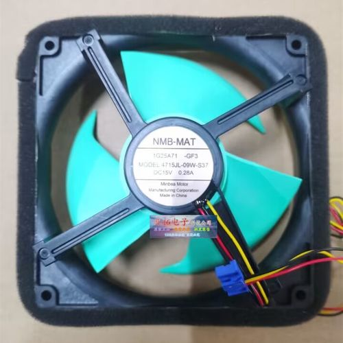 NMB 4715JL-09W-S37 15V 0.28A双开门夏普冰箱风扇电机等散热