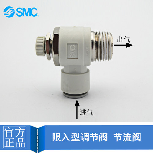 AS1211F/2211/3211/4211限入型调速接头M3/501/02/03/04SMC节流阀