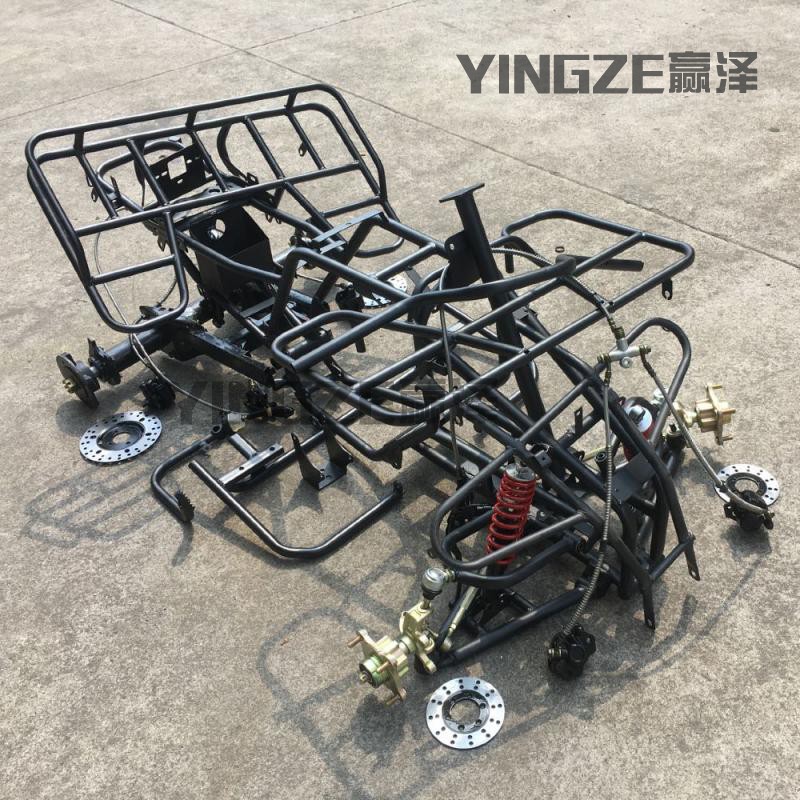 125-150-250CC四轮摩托车配件大沙滩车车架轴传动后桥刹车