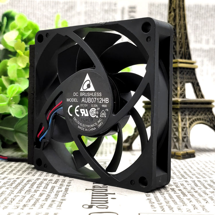 丽讯投影机&仪D835/835MX 投影风扇 AUB0712HB-R00 12V 0.33A 7CM