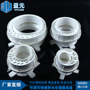 PVC排水管件预埋积水处理器可调节双偏心积水排除器防漏宝防漏宝