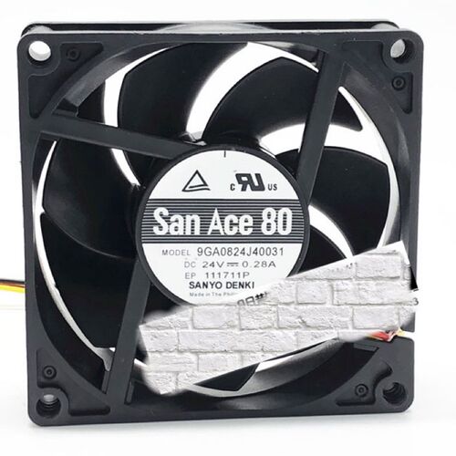 Sanyo/三洋 8025 8CM 9GA0824J40031 24V 0.28A 变频器散热风扇