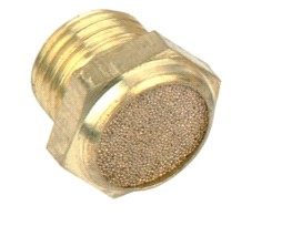 全铜平头 消声器 灭声器 SLM-M5/01/02/03/04 M5 1分 2分 3分 4分